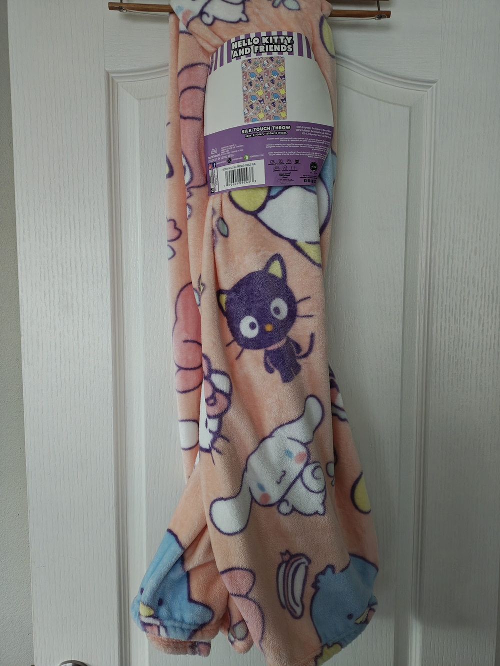 Hello Kitty And Friends Throw 50inx70in